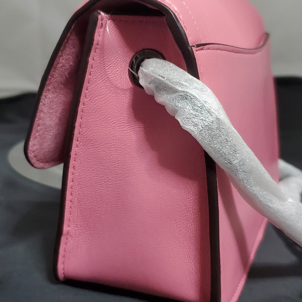 Coach Colorblock Quilted Rivets C Turnlock Bowery - Picture 3 of 8